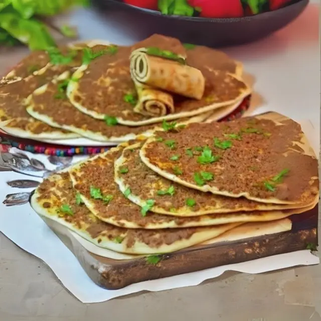 Pomegranate Molasses Sfiha